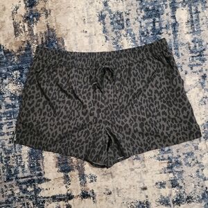 Geen Leopard Print Shorts